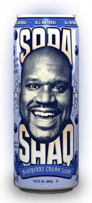 Напиток Arizona Shaq Blueberry Cream Soda