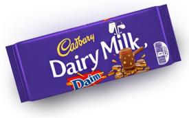 Шоколад Cadbury Daim Chocolate 120 грамм