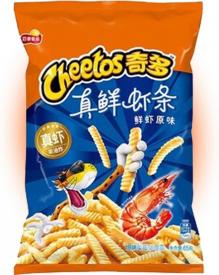 Чипсы Cheetos со вкусом креветок 65 гр
