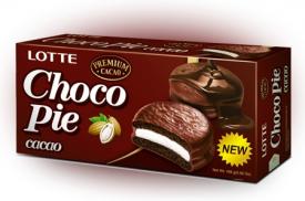 Lotte Сhoco Pie Cacao 168г