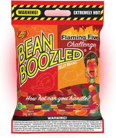 Жевательные конфеты Jelly Belly Bean Boozled Flaming Five ассорти 54 гр