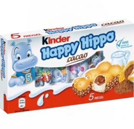 Бисквит с какао Kinder Happy Hippo 103,5 гр