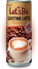 Кофе Let's be в банках CAFETIME Latte 240 мл