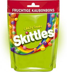 Драже жевательное Skittles Сумасшедшие кислые 160 гр