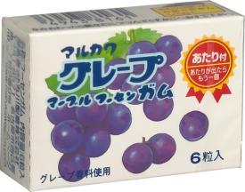 Жевательная резинка Marukawa шары Виноград 8 гр