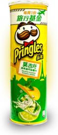 Чипсы Pringles со вкусом коктейля Мохито 110 гр