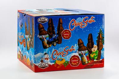 Шоколадный дед Мороз с сюрпризом ANL New Choco Santa 120 гр
